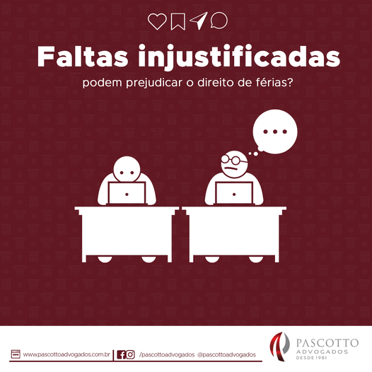 faltas injustificadas