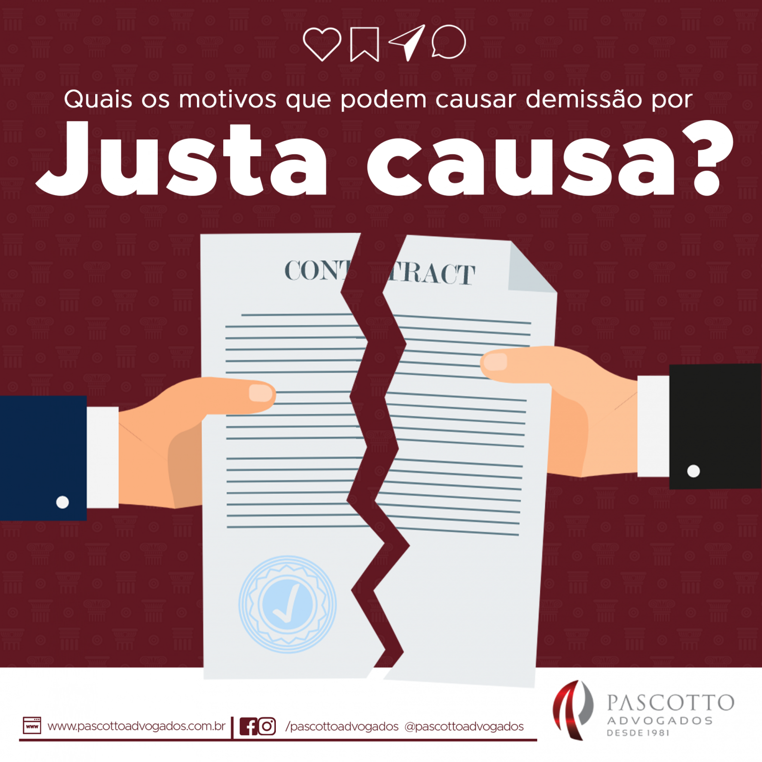 A Despedida Por Justa Causa Pressupõe A